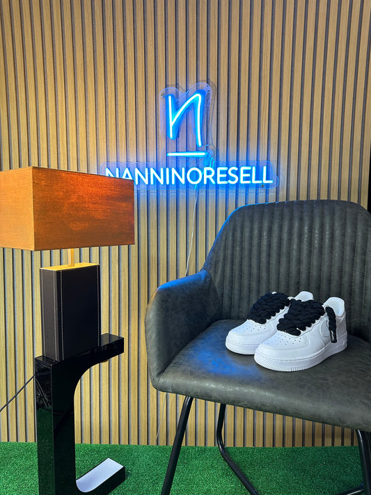 AIR FORCE ROPE LACES black