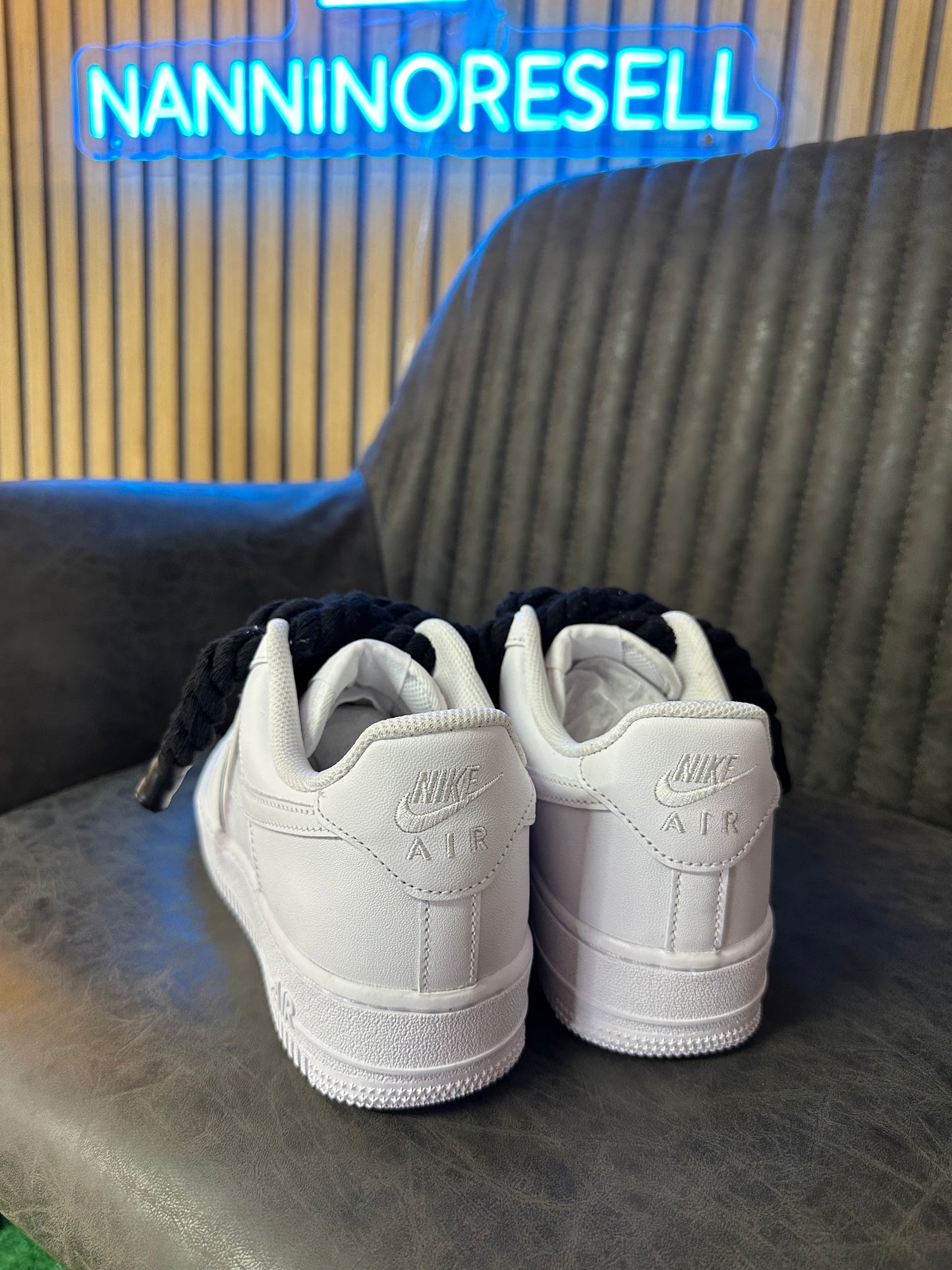 AIR FORCE ROPE LACES black