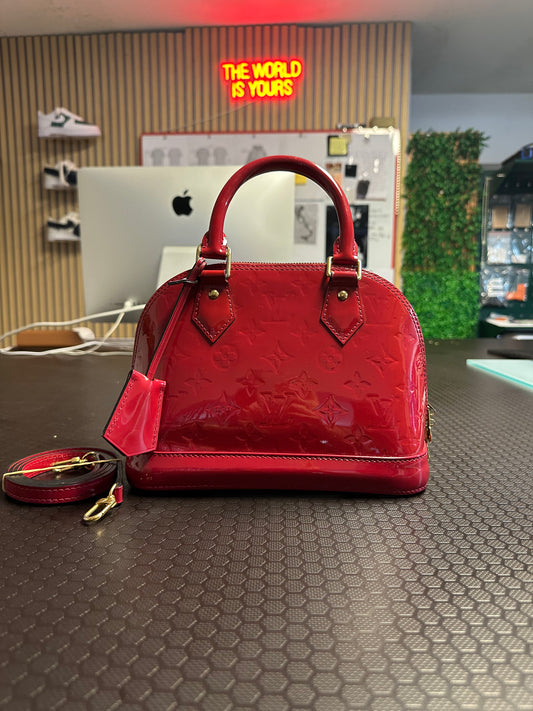 LOUIS VUITTON ALMA BB ROSSA CILIEGIA