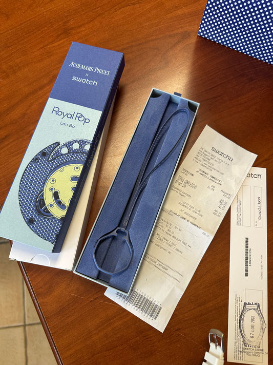 SWATCH X AUDEMARS ROYAL POP LAN BA