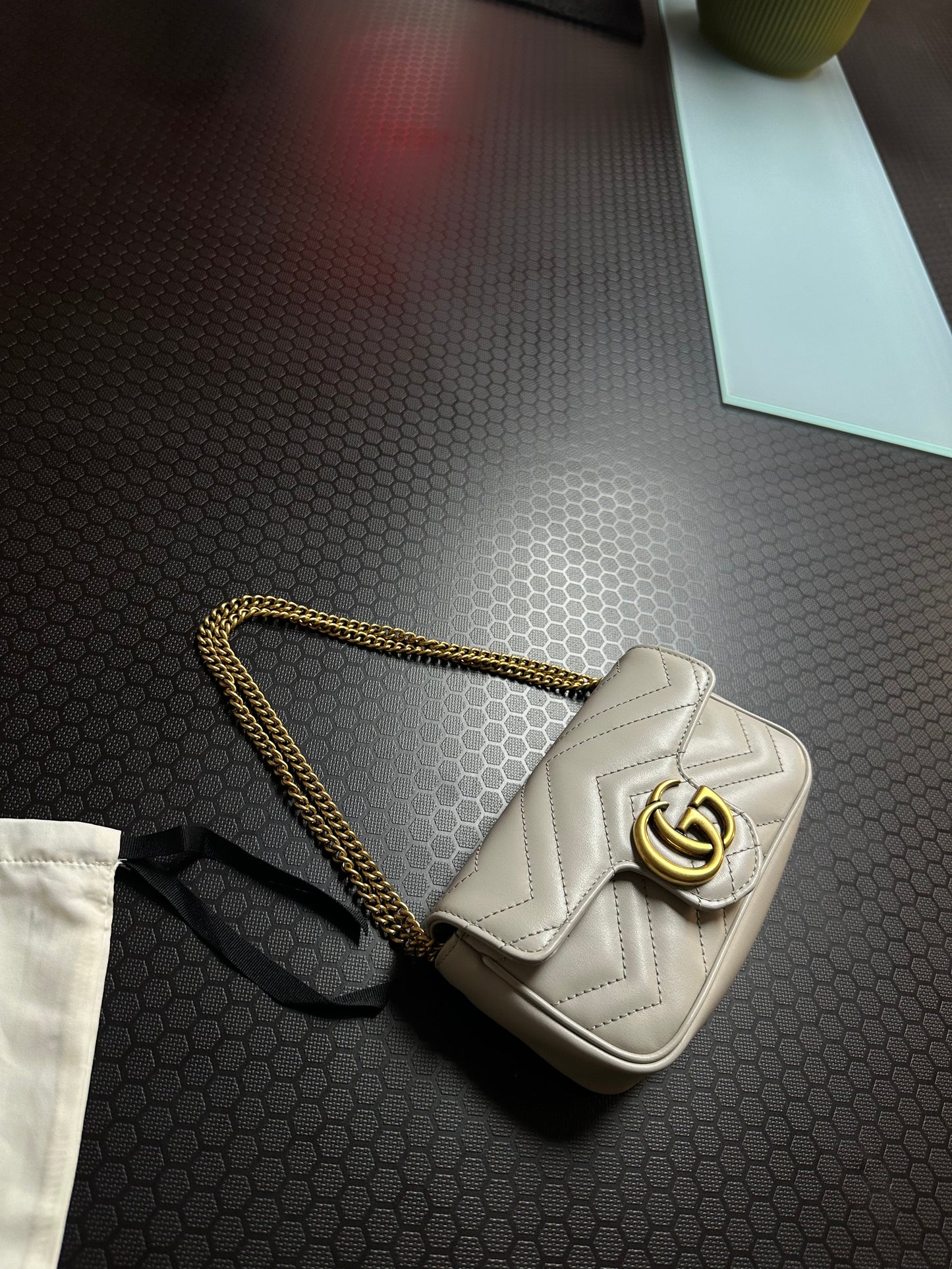 BORSA A SPALLA GUCCI GG Marmont 476433