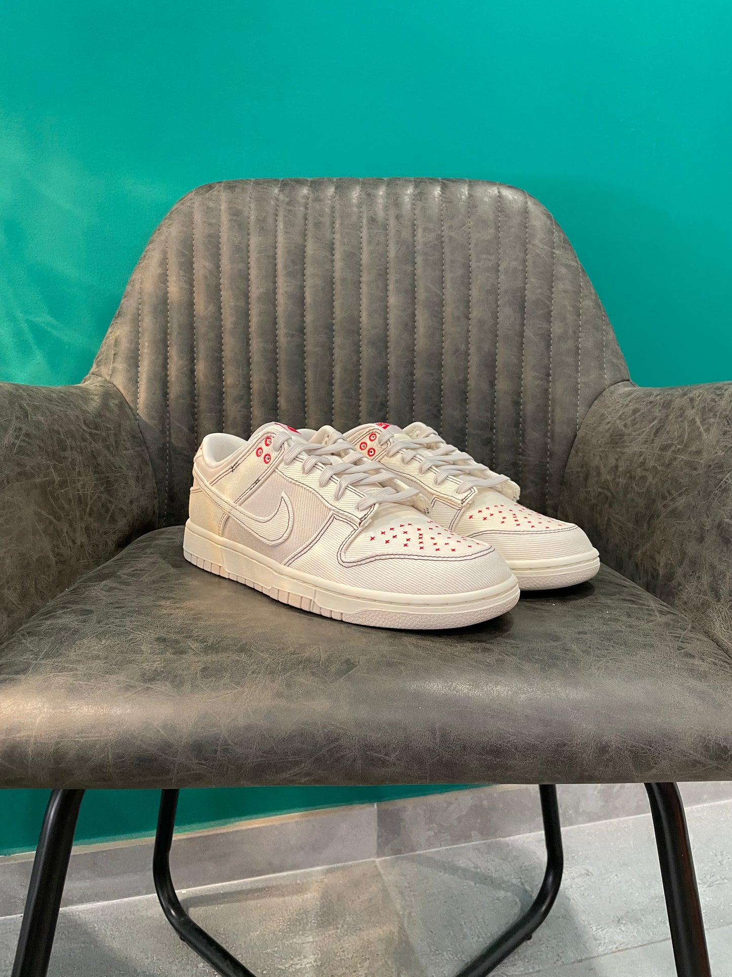 DUNK LOW SASHIKO BROWN