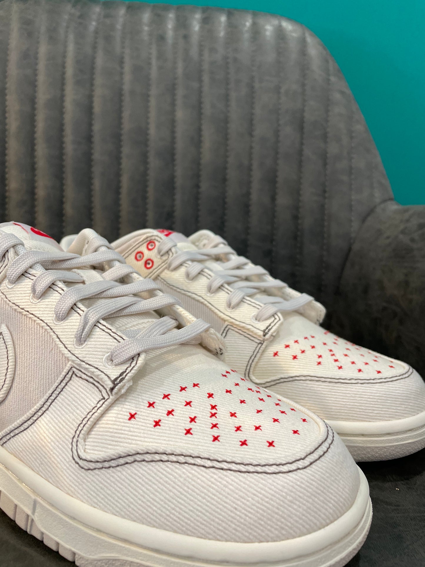 DUNK LOW SASHIKO BROWN